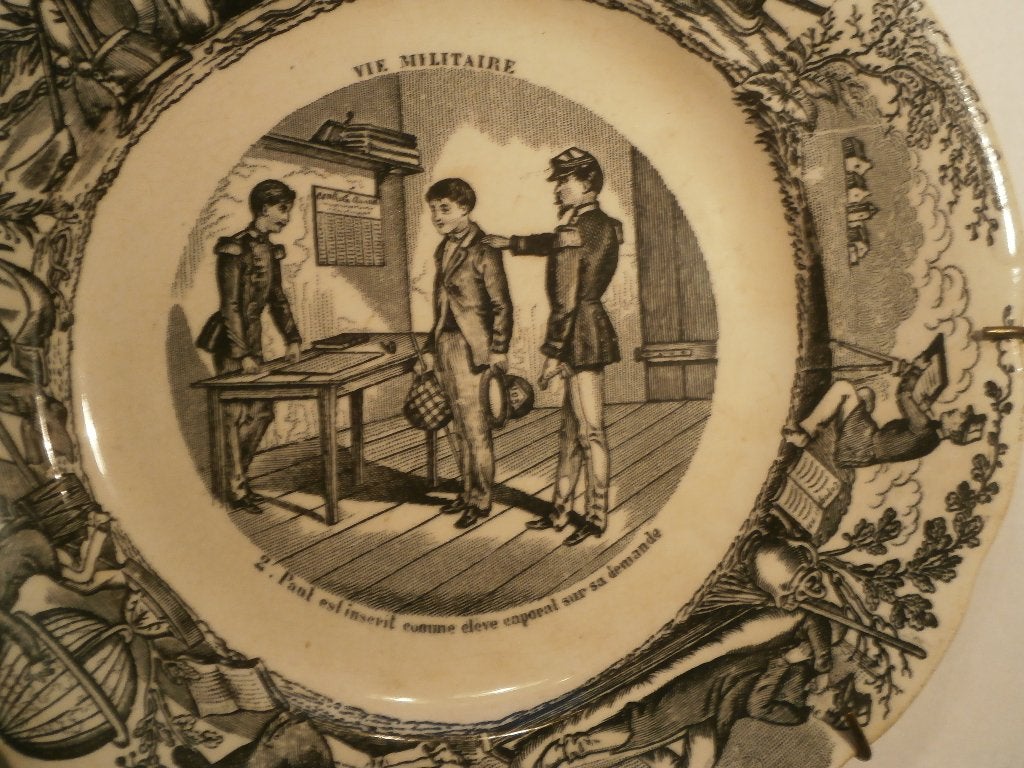 Leuk Napoleon Bordje, met leuke afbeelding, Ophalen