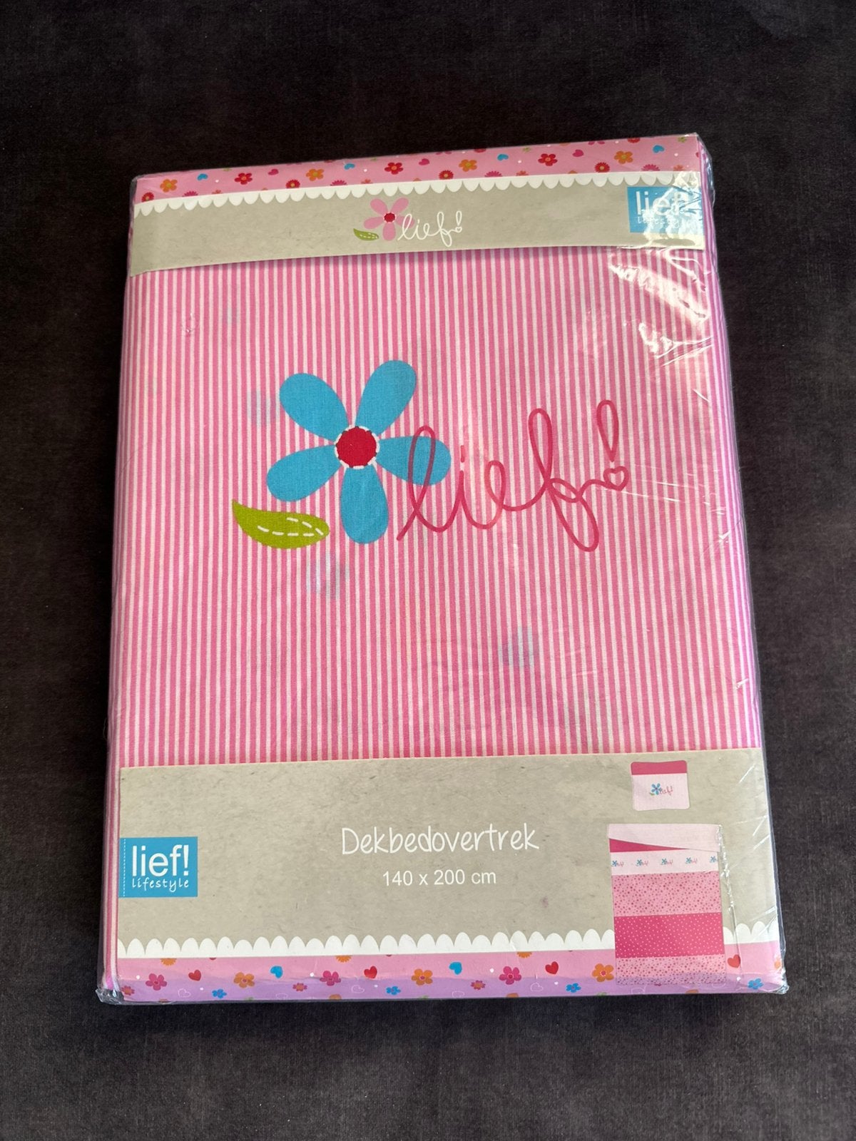 Mooi dekbedovertrek van Lief, Kinderen en Baby's, Meisje, Nieuw, Ophalen of Verzenden, Lief!