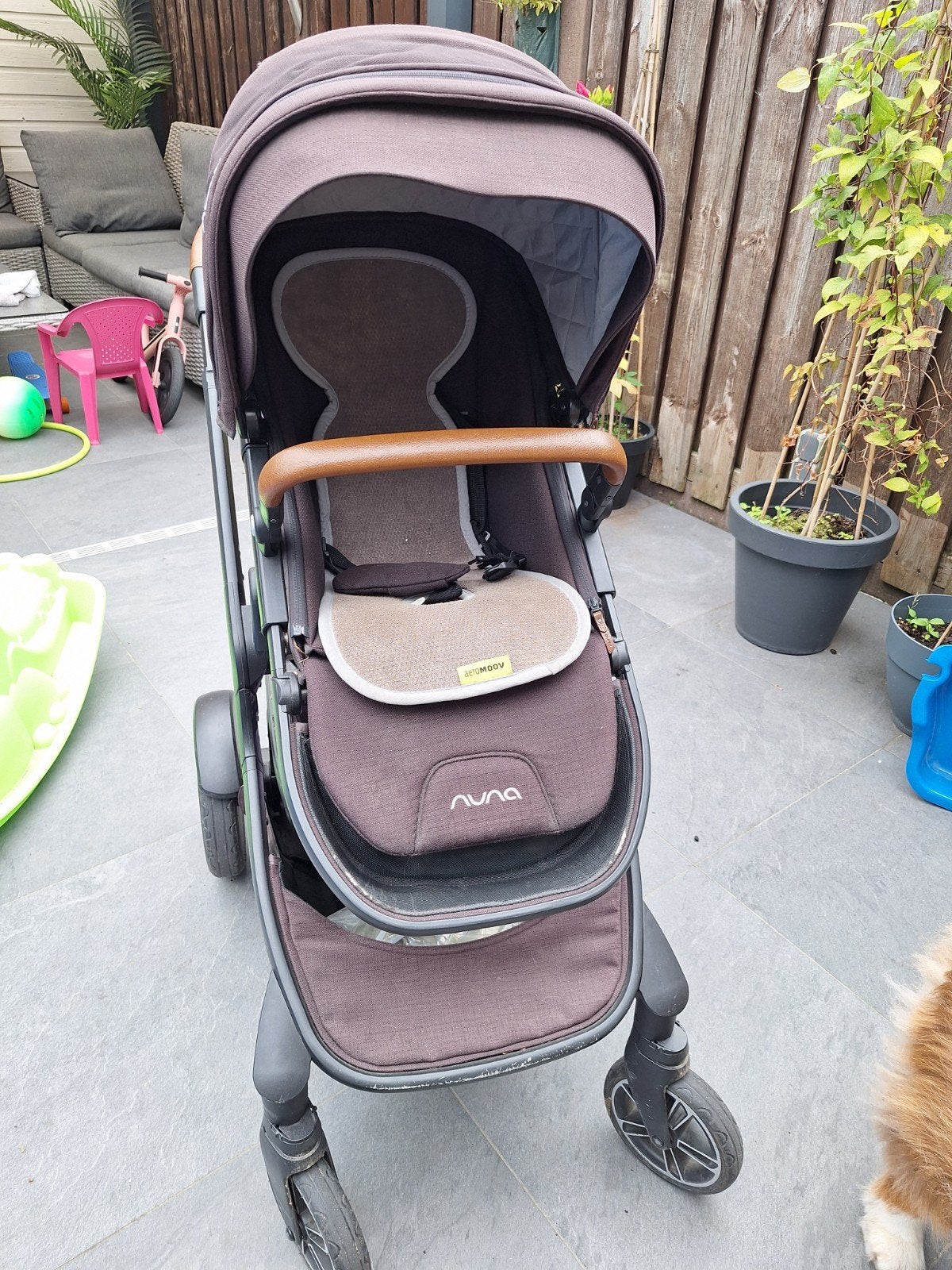 Nuna Demi Grow Combiwagen met Reiswieg, Ophalen, Gebruikt, Overige merken, Verstelbare duwstang