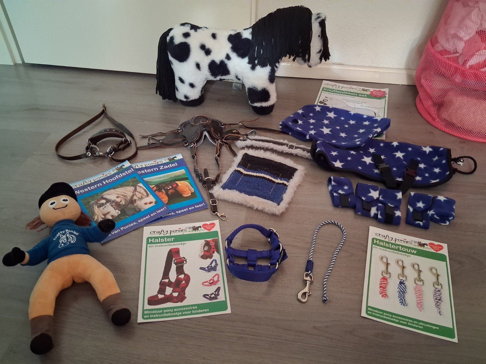 Crafty Ponies speelset met paard en accessoires, Paard, Overige merken, Overige karakters, Ophalen of Verzenden