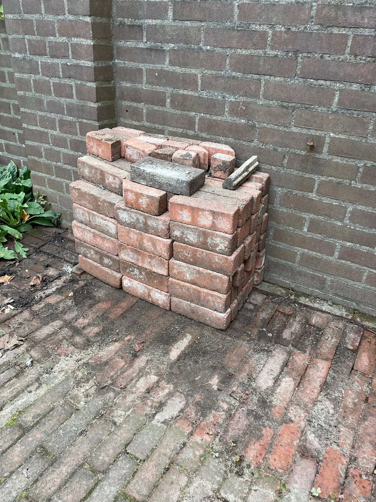 Klinkers, Ophalen, Gebruikt, Beton, Klinkers