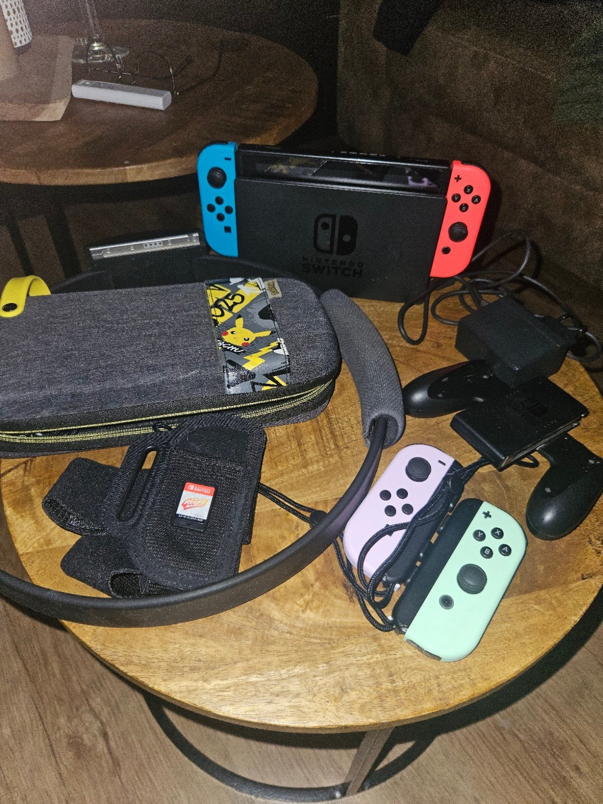 Nintendo Switch met Ring Fit Adventure en extra controllers, Ophalen of Verzenden, Switch Original, Met 3 controllers of meer