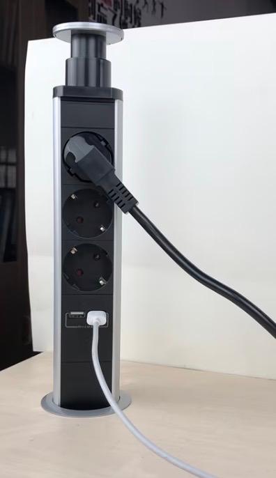UCOMEL Pop-up Stekkerdoos met USB-aansluitingen, Ophalen of Verzenden, Nieuw, Stopcontact