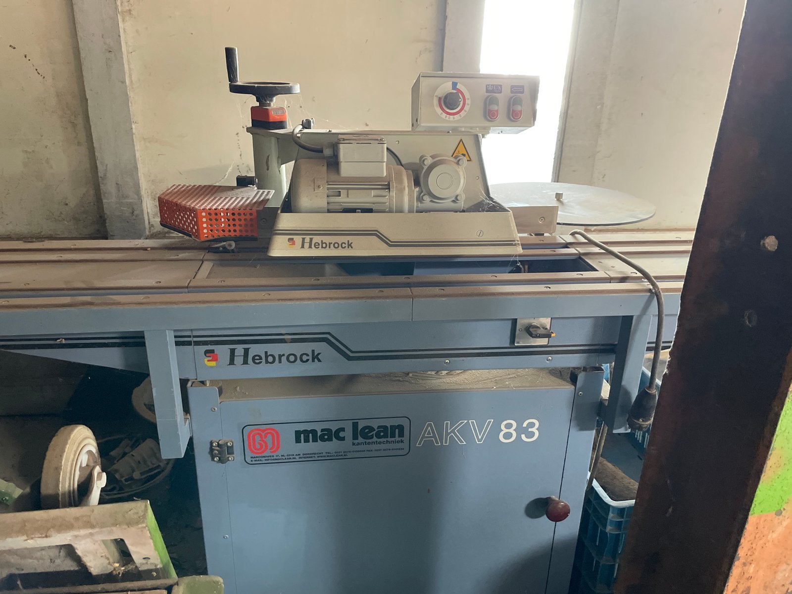 HeBrock AKV 83 Kantenverlijmer -, Ophalen of Verzenden, 1200 watt of meer, Minder dan 30 mm