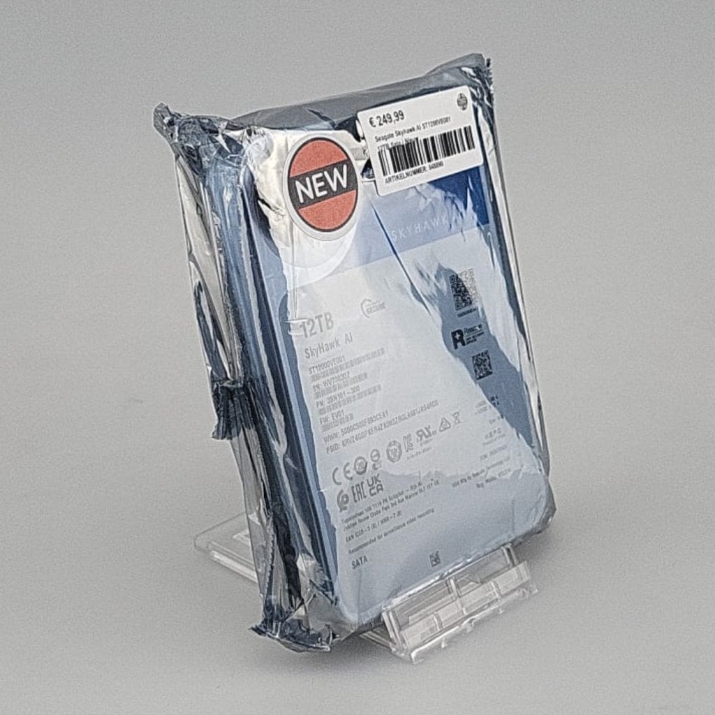 Seagate Skyhawk AI ST1200VE001 12TB Sata | Nieuw, Seagate, Nieuw, Support@seagate.com, 47488 Kato Road
Fremont, CA 94538
United States