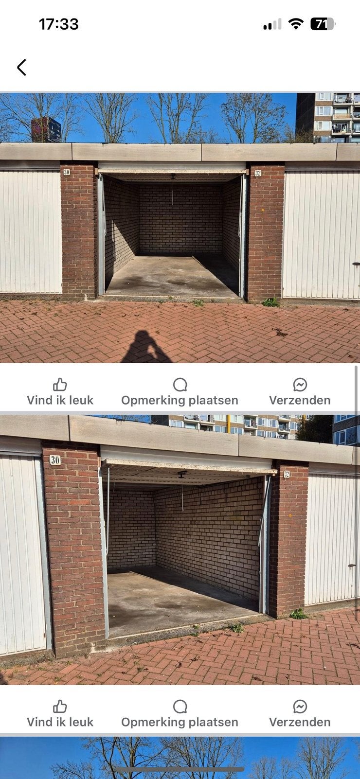 Garagebox te koop gevraagd., Ophalen, Kunststof, Overige typen