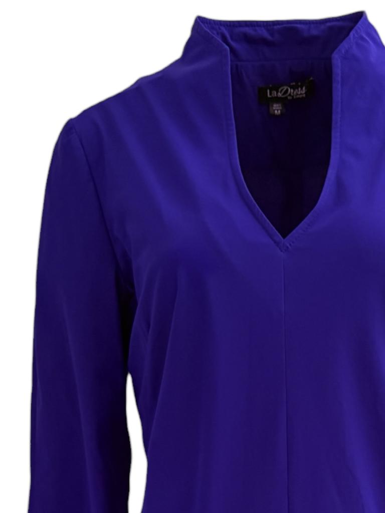 LaDress jurk M, Maat 38/40 (M), Blauw, Ophalen of Verzenden, Zo goed als nieuw