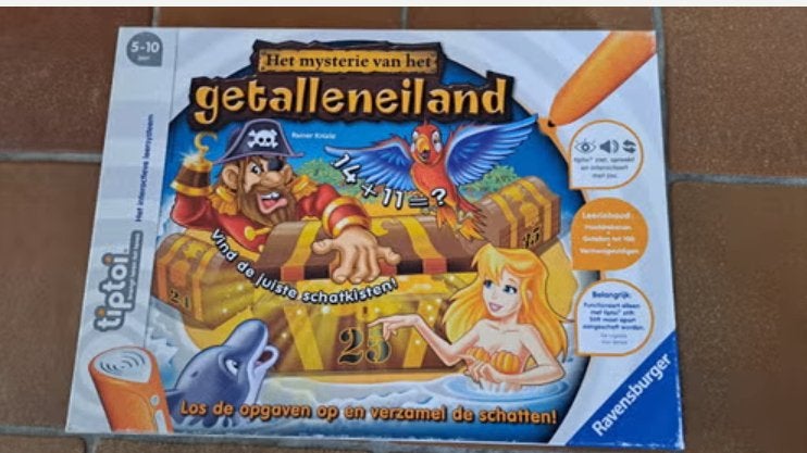 Tiptoi: getalleneiland, Ophalen of Verzenden, Zo goed als nieuw, Elektronica, Met geluid