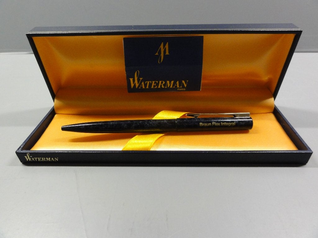 WATERMAN APOSTROPHE MET RECLAME, Verzamelen, Pennenverzamelingen, Balpen, Ophalen of Verzenden, Zo goed als nieuw, Met reclame