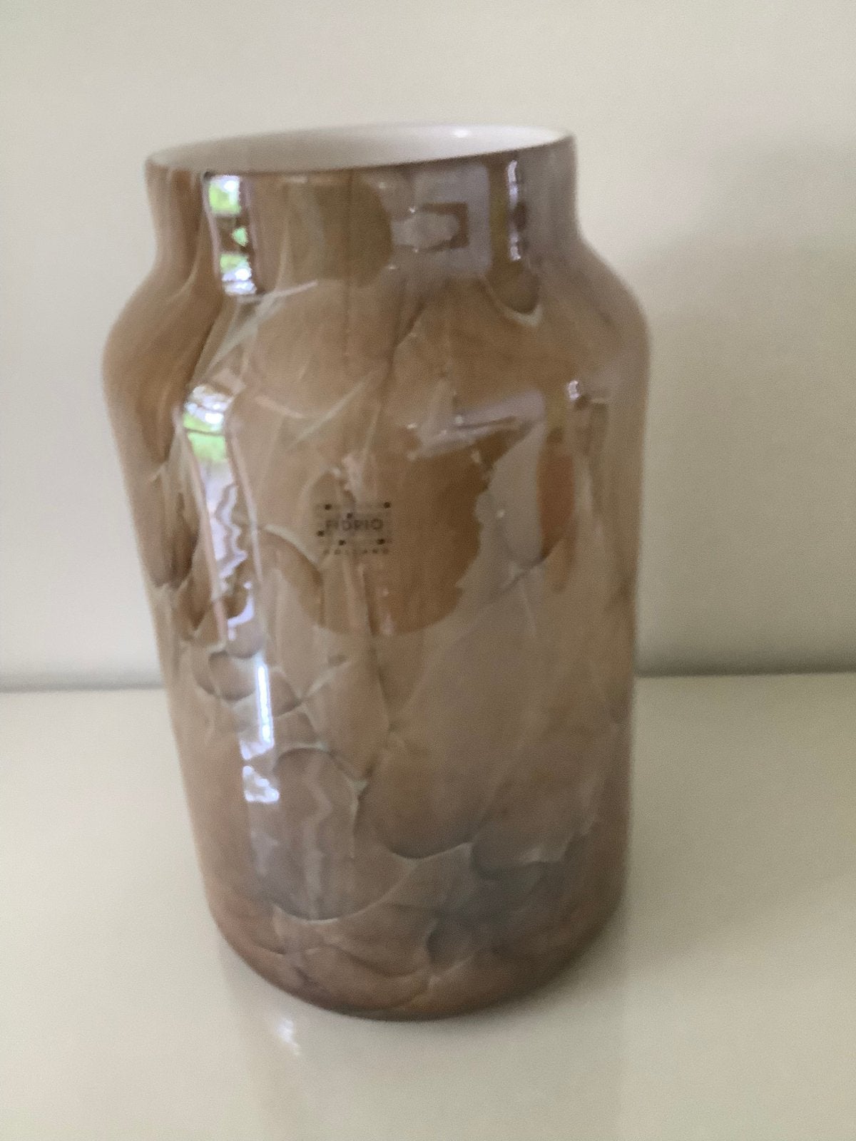 Fidrio glazen vaas, Ophalen, Overige kleuren, Minder dan 50 cm, Glas