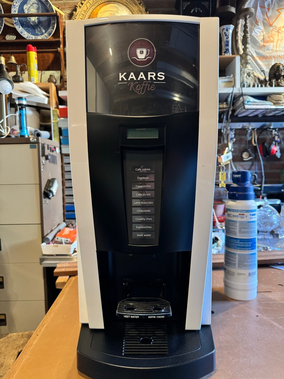 Etna Mundo professionele bonen koffiemachine, Witgoed en Apparatuur, Koffiezetapparaten, 10 kopjes of meer, Ophalen, Koffiemachine