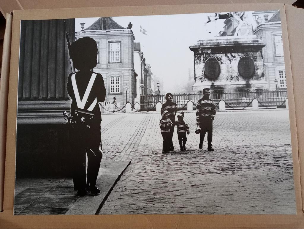 Aart Klein fotoprint Engelse wacht Beefeater, Verzamelen, Ophalen of Verzenden, Voor 1940, Gebruikt