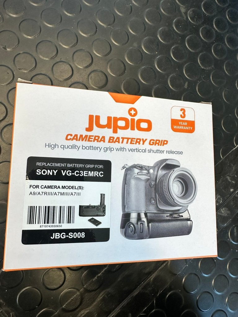 Jupio JBG-S008 Camera Battery Grip Voor Sony, Nieuw, Jupio, Batterygrip