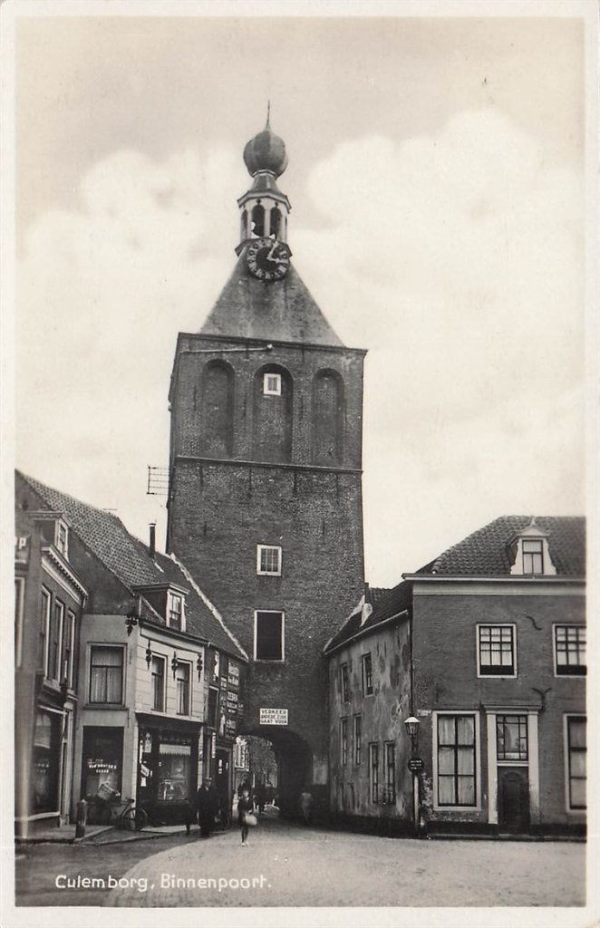 702-348-059 Culemborg Binnenpoort, Verzenden, Voor 1920, Gelderland