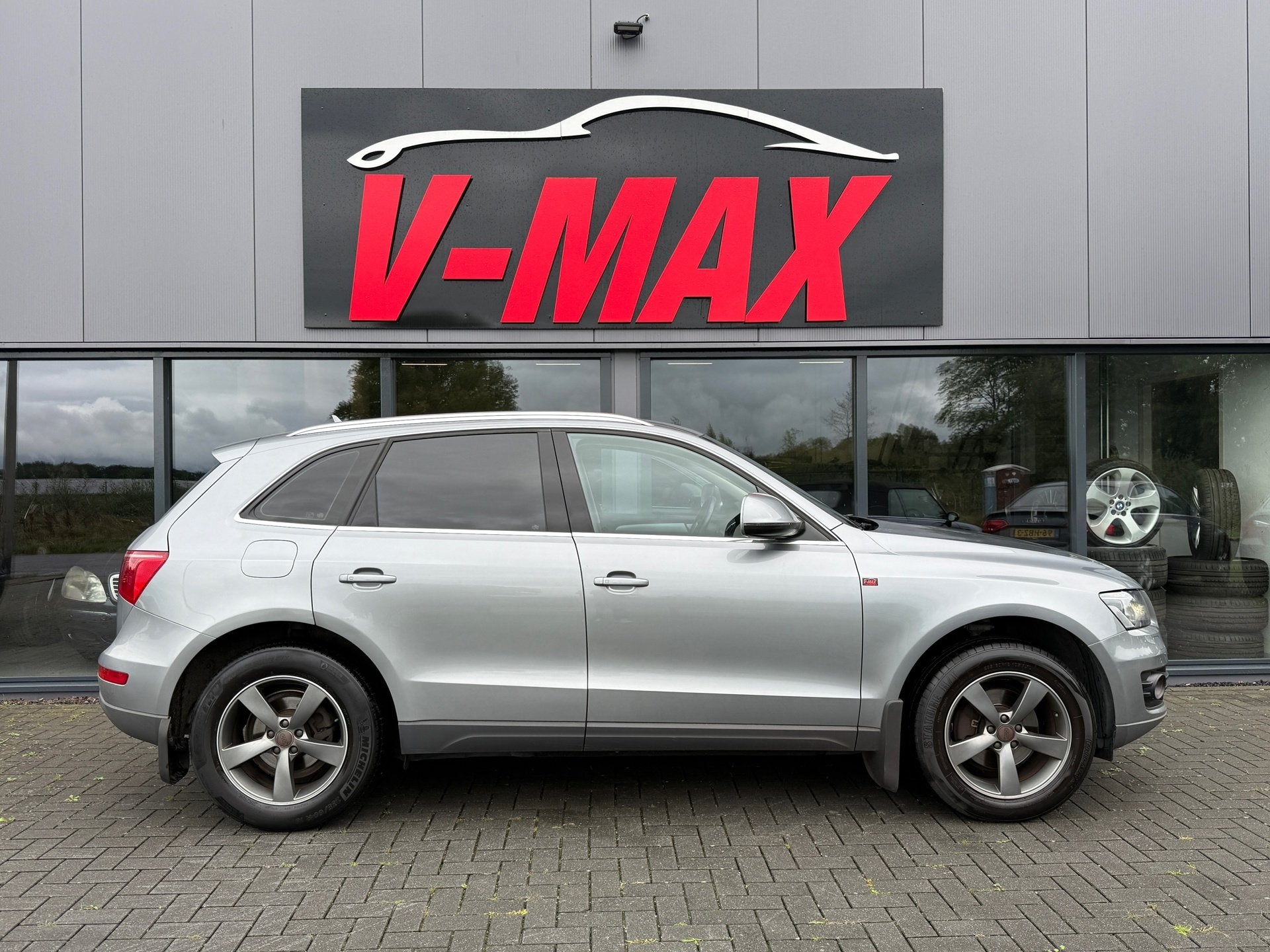 Audi Q5 2.0 TFSI Quattro AUT Pro Line S Leder Navi Trekhaak, Auto's, Automaat, Gebruikt, Zwart, 4 cilinders