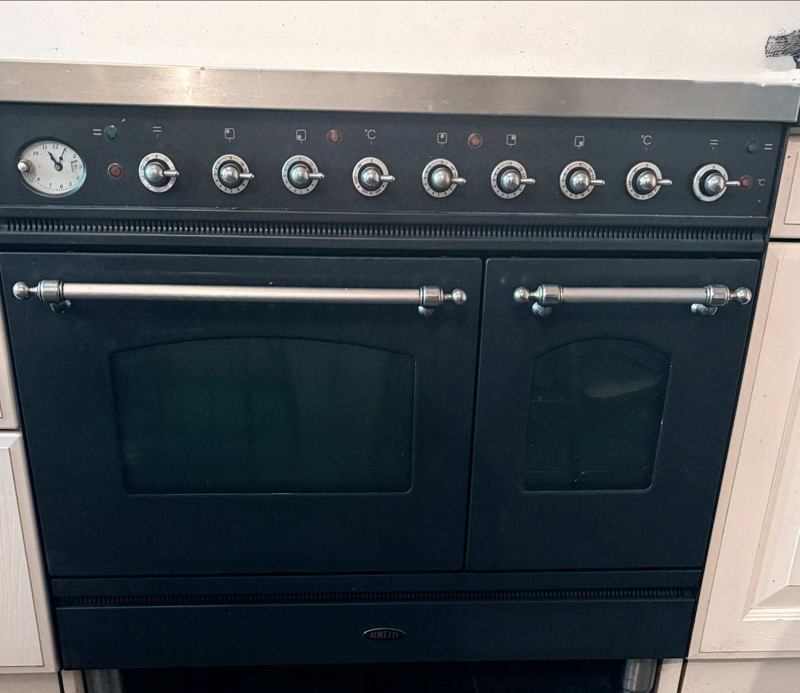 Boretti fornuis elektrisch, Witgoed en Apparatuur, Fornuizen, Vrijstaand, Elektrisch, 5 kookzones of meer, 85 tot 90 cm, 60 cm of meer