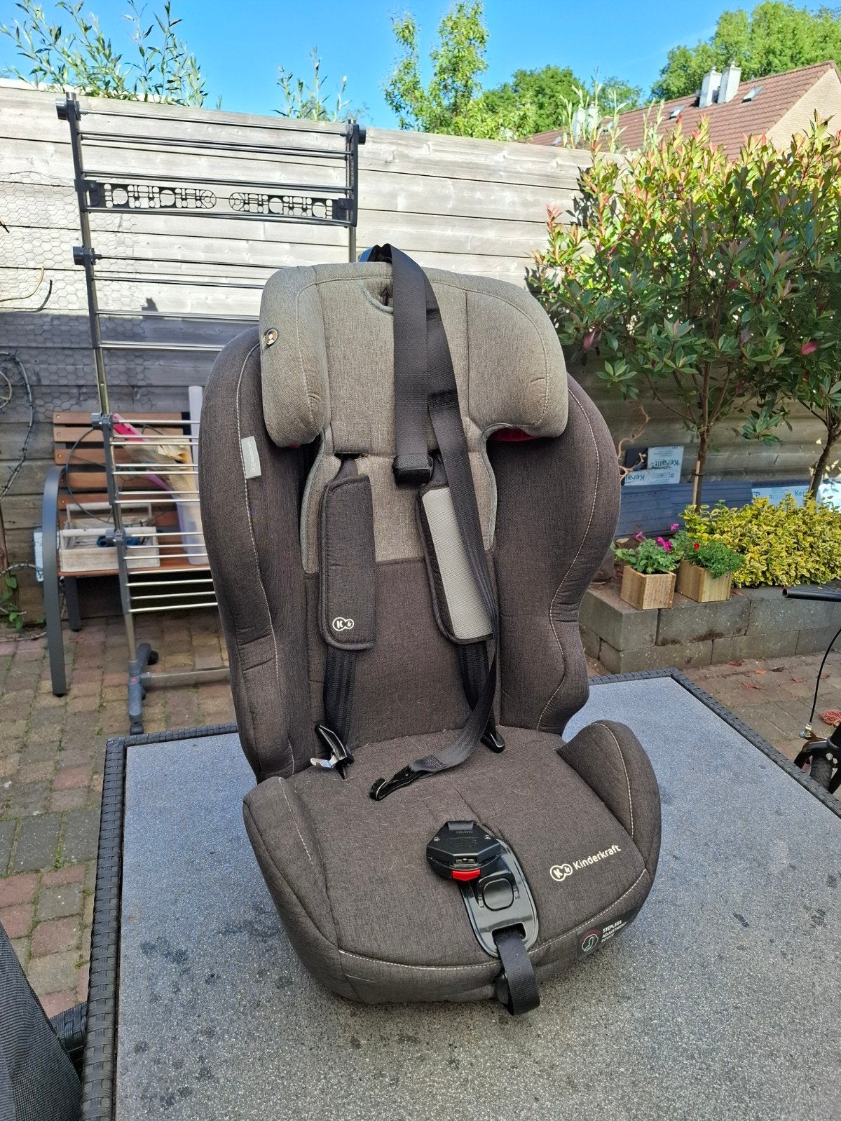 Kinderkraft Safety-Fix autostoel 9-36 kg, Overige merken, Verstelbare rugleuning, Ophalen of Verzenden, 9 t/m 36 kg