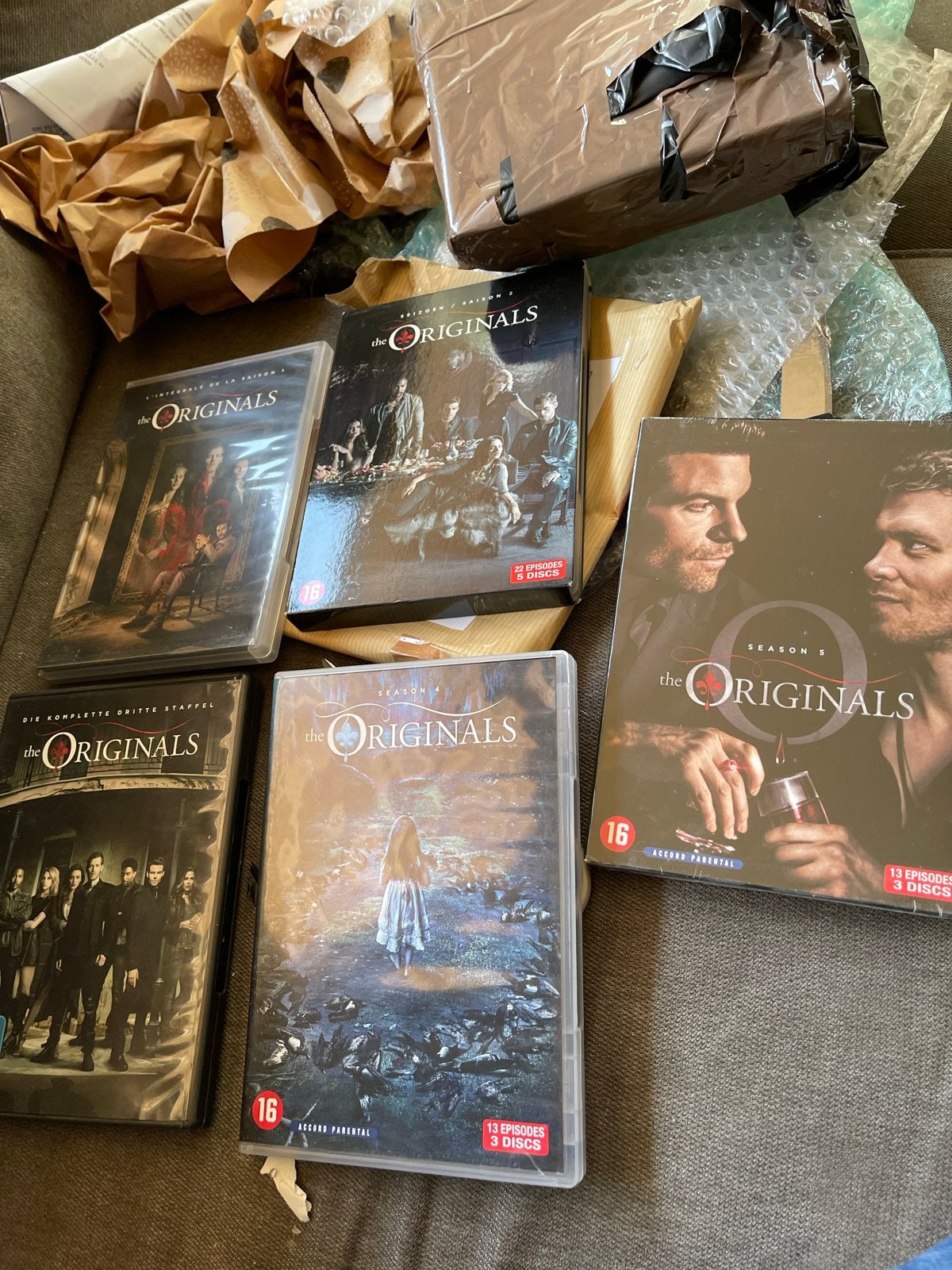 The Originals DVD Boxset Seizoen 1-5 (Nieuw in verpakking), Cd's en Dvd's, Dvd's | Tv en Series, Vanaf 16 jaar, Boxset, Drama