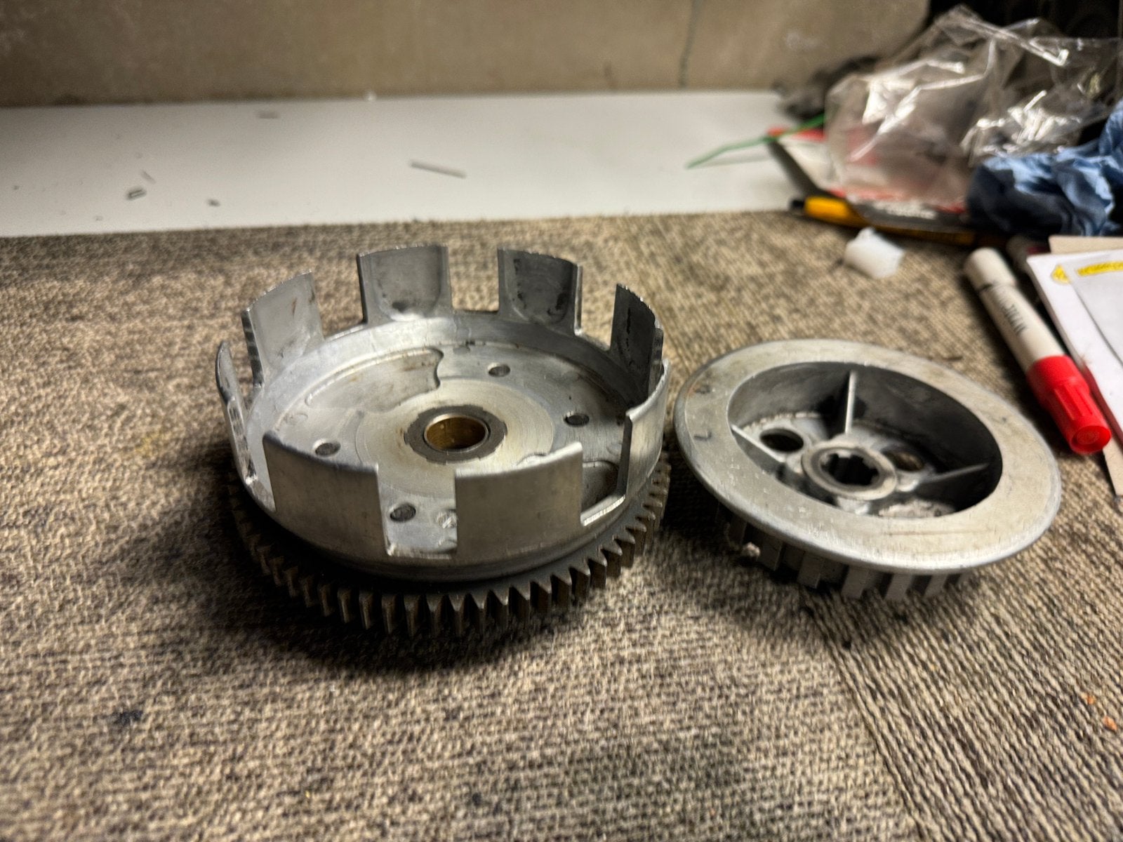 Honda mt/mb/mtx 4 plaats koppelingshuis., Fietsen en Brommers, Brommeronderdelen | Oldtimers, Ophalen of Verzenden, Cilinder, Overige merken