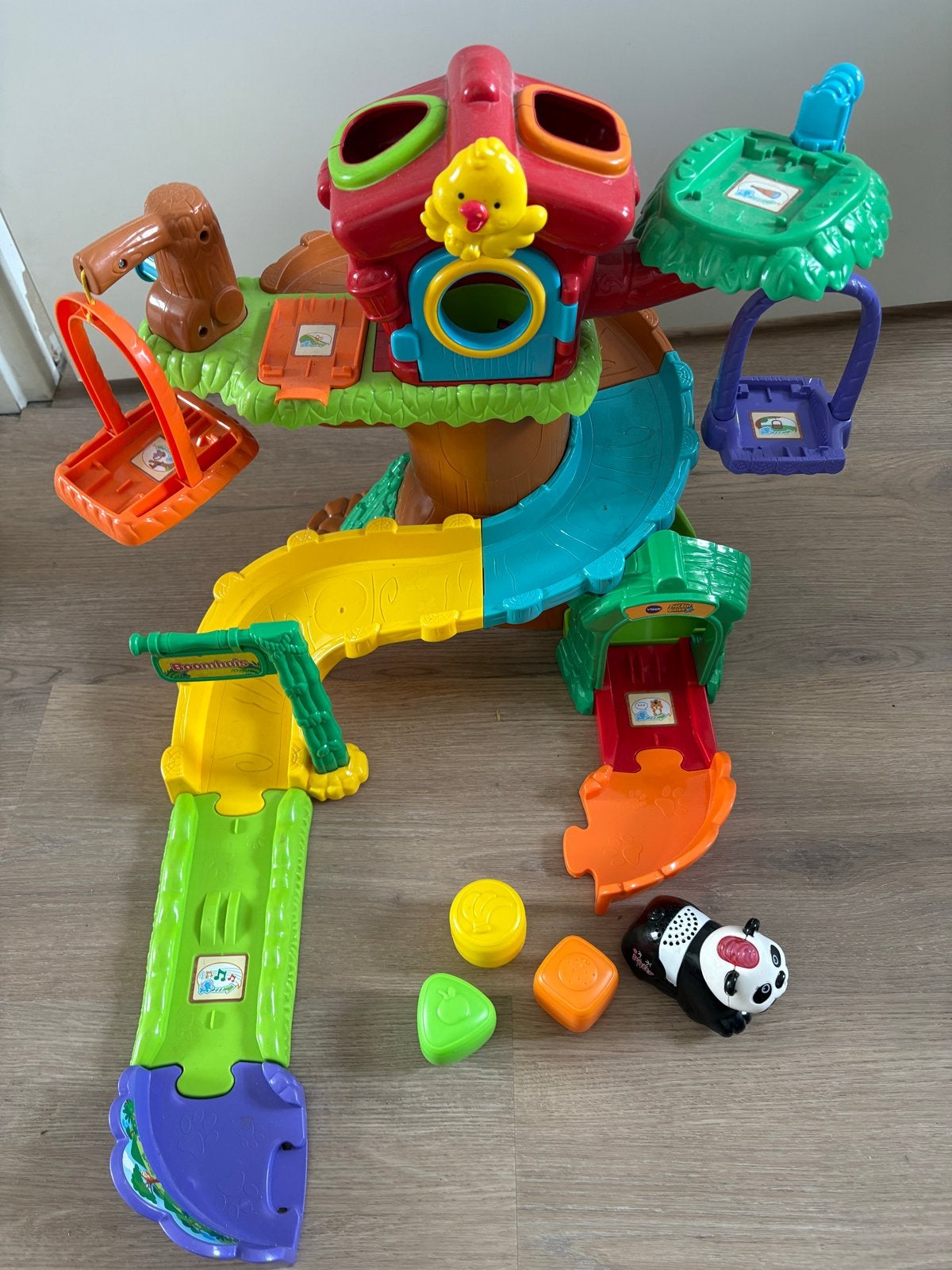 VTech Zoef Zoef Dieren Boomhuis met Panda, Ophalen, Zo goed als nieuw, 6 maanden tot 2 jaar