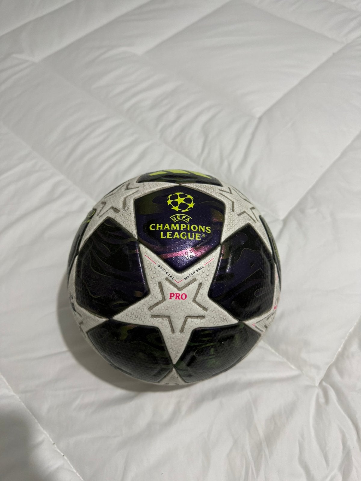 Addidas champions leuague match ball!, Maat XL, Ophalen of Verzenden, Zo goed als nieuw, Bal