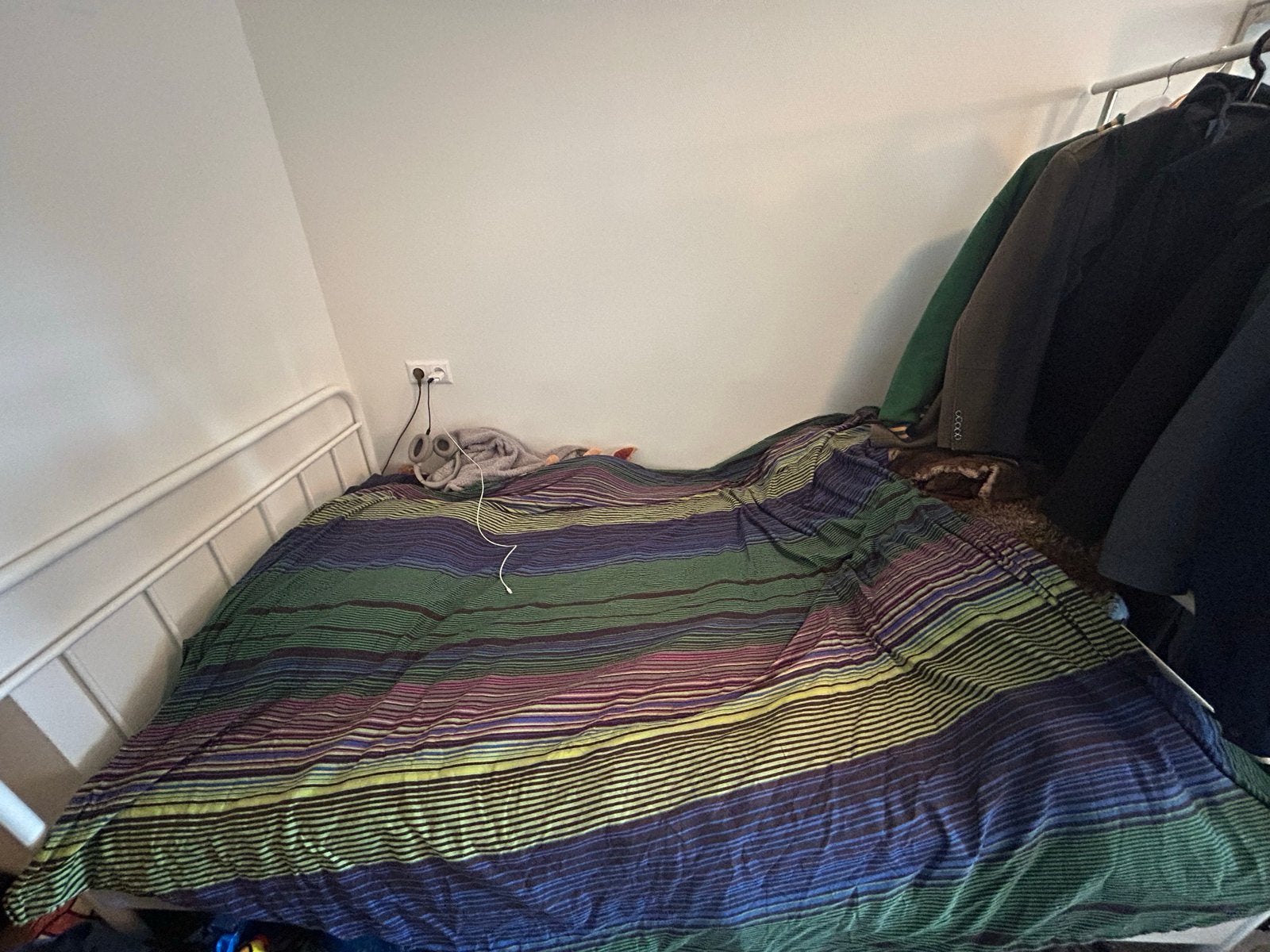 Beter Bed ALEX (120cmx200cm) bed met lattenbodem en matras, Huis en Inrichting, Slaapkamer | Bedden, Gebruikt, Twijfelaar, 120 cm