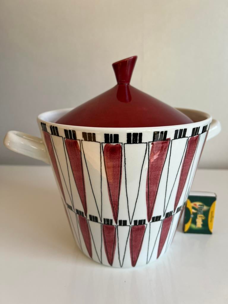 Vintage XL Rörstrand Picknick ‘Carrot’ Wortelschaal Westman, Antiek en Kunst, Ophalen of Verzenden