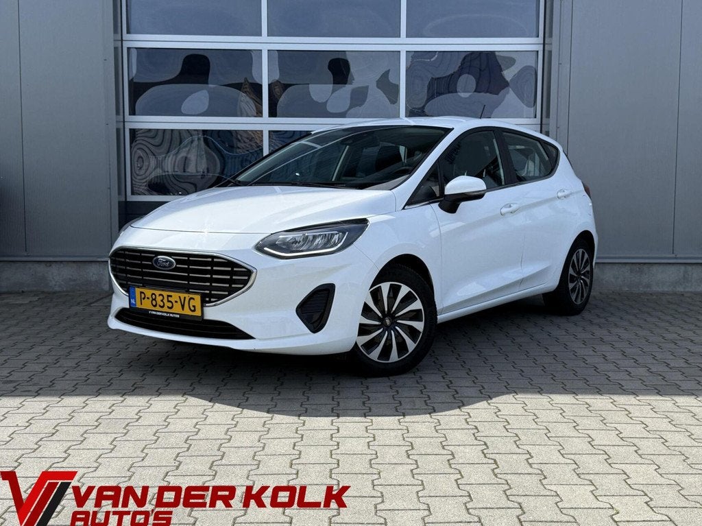 Ford Fiesta 1.0 EcoBoost Hybrid Titanium | LED | Climate | C, Voorwielaandrijving, Gebruikt, Euro 6, Origineel Nederlands