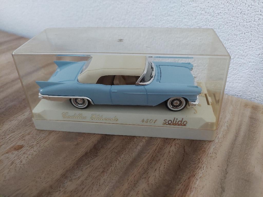 Solido Age d'or 1:43 #4501 Cadillac Eldorado, Hobby en Vrije tijd, Modelauto's | 1:43, Zo goed als nieuw, Auto, Solido, Ophalen of Verzenden