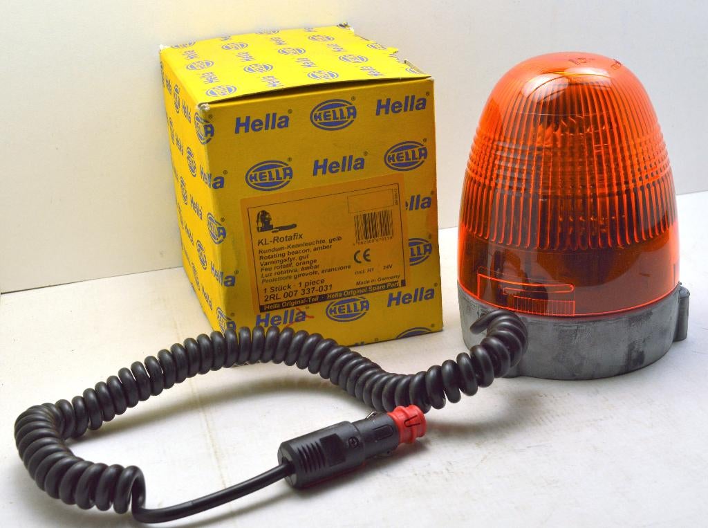 Hella KL Rotaflix oldtimer oranje zwaailamp 2RL 007.337-031, Ophalen of Verzenden, Nieuw, Overige merken, Verlichting
