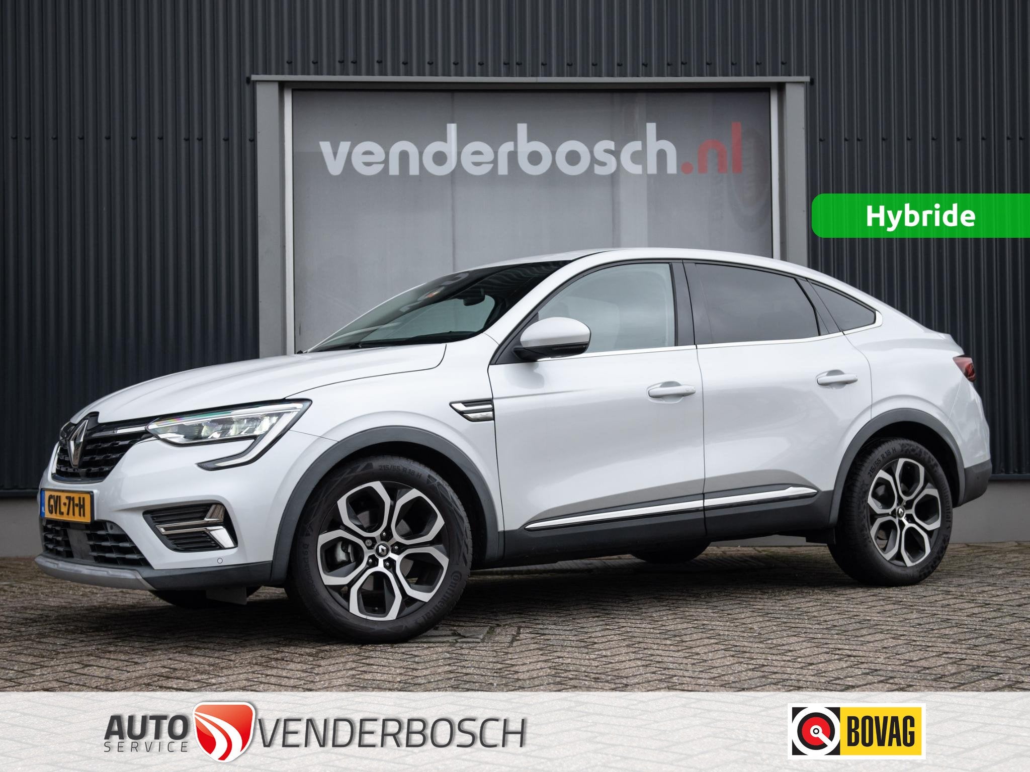 Renault Arkana 1.6 E-Tech Hybrid 145 Intens | Camera | LED |, Auto's, Renault, Gebruikt, Euro 6, 4 cilinders, Wit