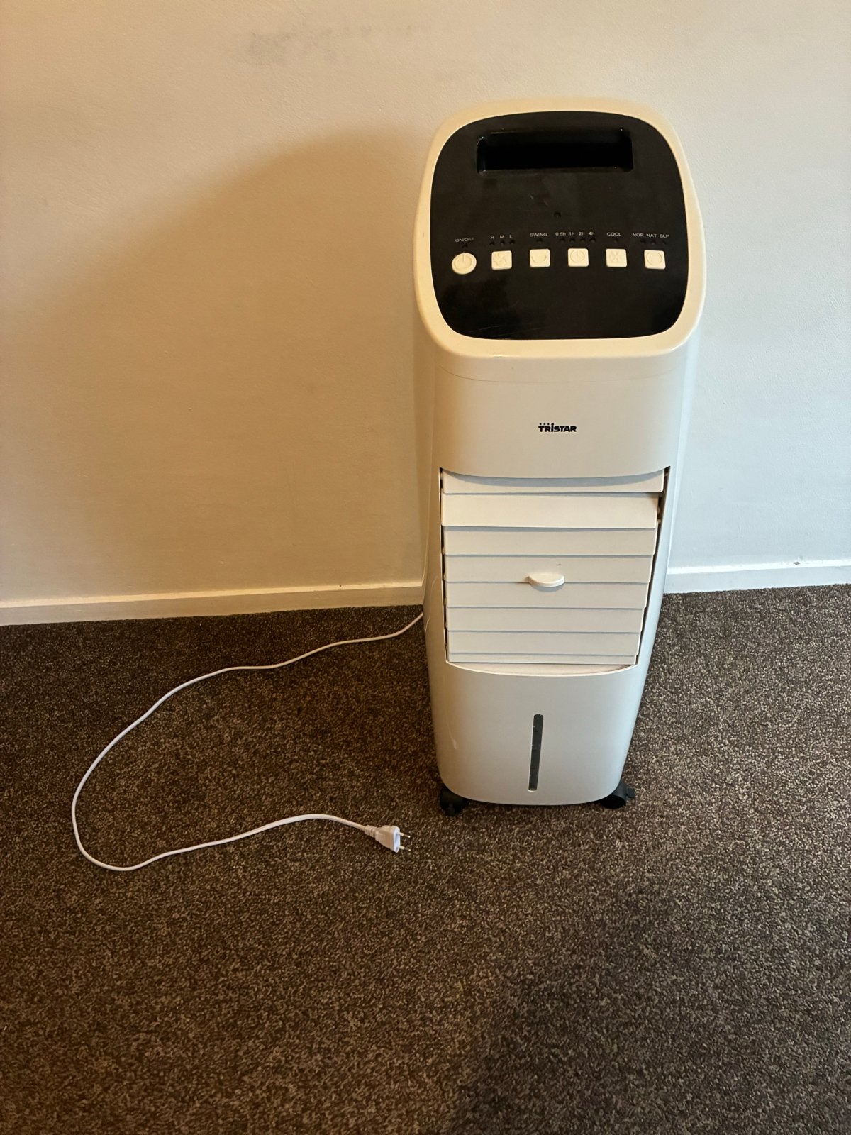 Tristar Torenventilator met Koelfunctie, Witgoed en Apparatuur, Ophalen of Verzenden, Zo goed als nieuw, Torenventilator