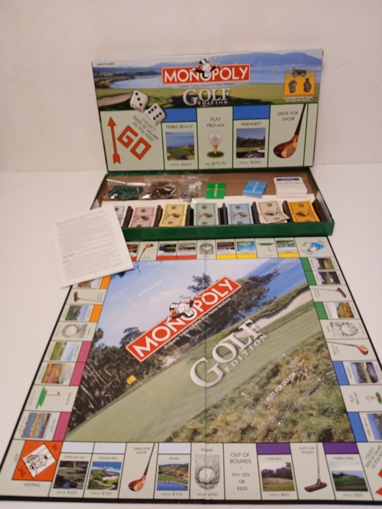 Monopoly golf editie usa poly, Ophalen of Verzenden