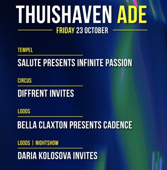 Salute Diffrent Bella Claxton Tickets – 2026 – Thuishaven A, Twee personen, Oktober