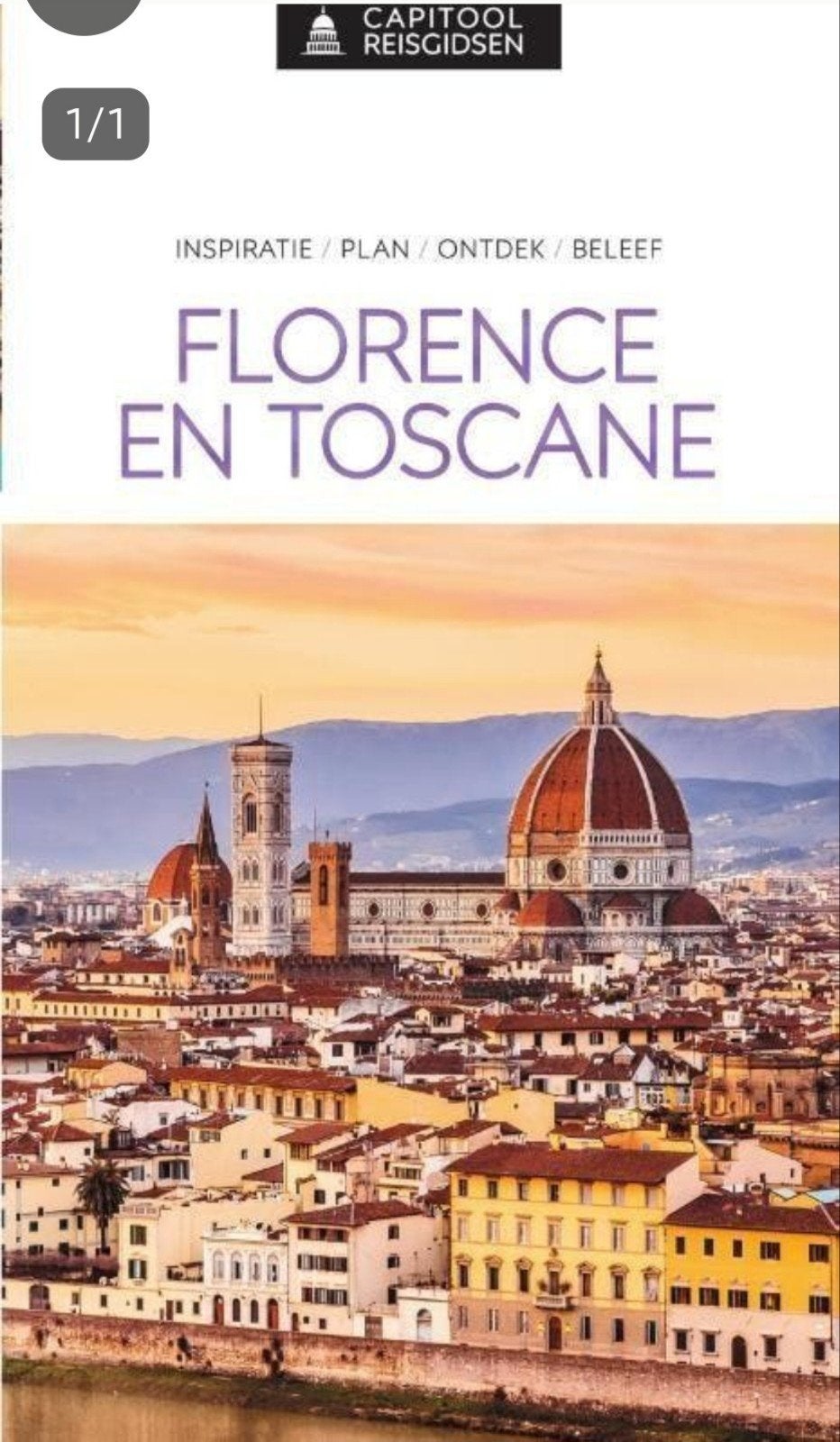 FLORENCE EN TOSCANE capitool reisgids 2024 incl. kaart, Boeken, Reisgidsen, Capitool, Europa, Ophalen of Verzenden, Zo goed als nieuw