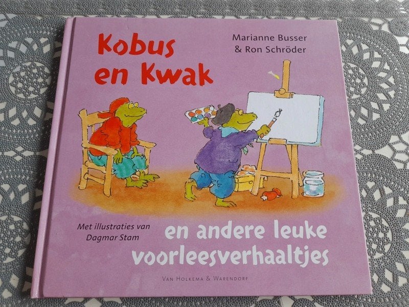 boek marianne busser en ron schroder - kobus en kwak, Ophalen of Verzenden, Gelezen
