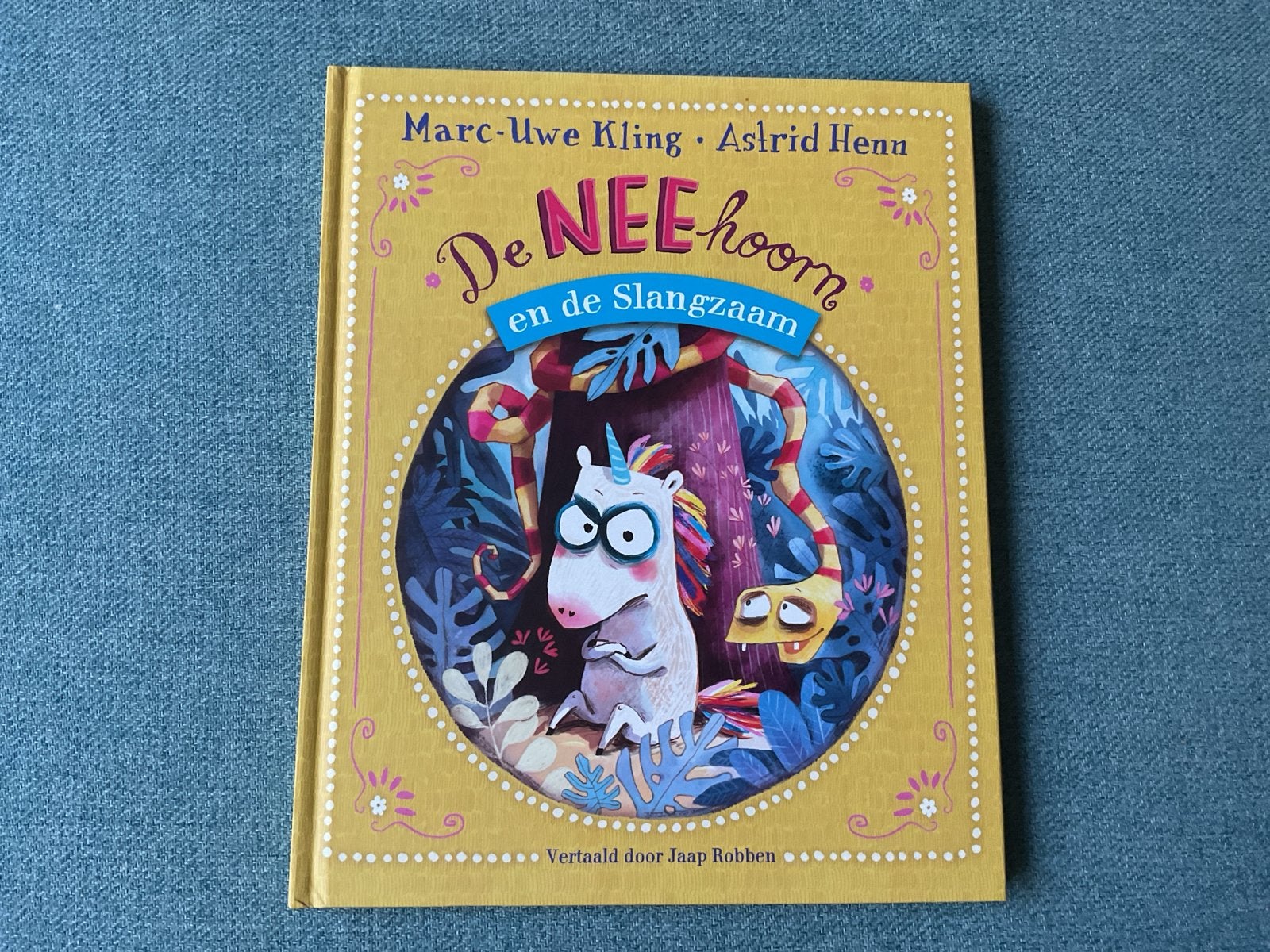 De NEEhoorn en de Slangzaam (deel 2) - Marc-Uwe Kling, Ophalen, Fictie algemeen, Jongen of Meisje, Zo goed als nieuw