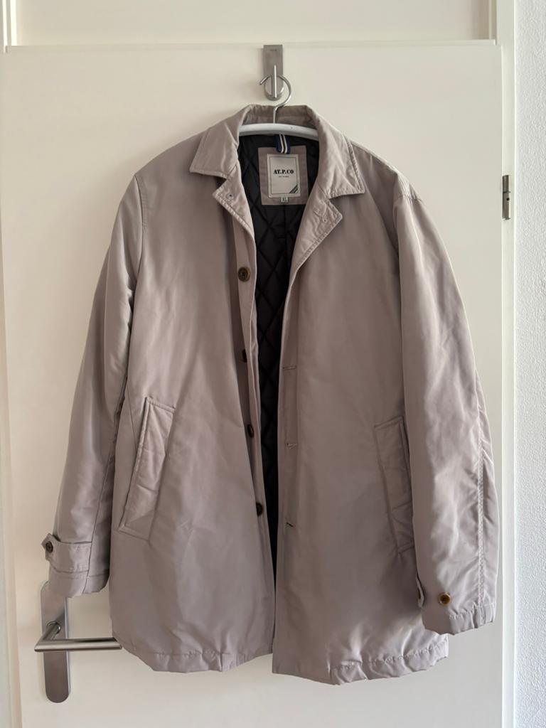 Herlijke lichte tussen jas, Kleding | Heren, Ophalen of Verzenden, Zo goed als nieuw, Maat 56/58 (XL), Beige