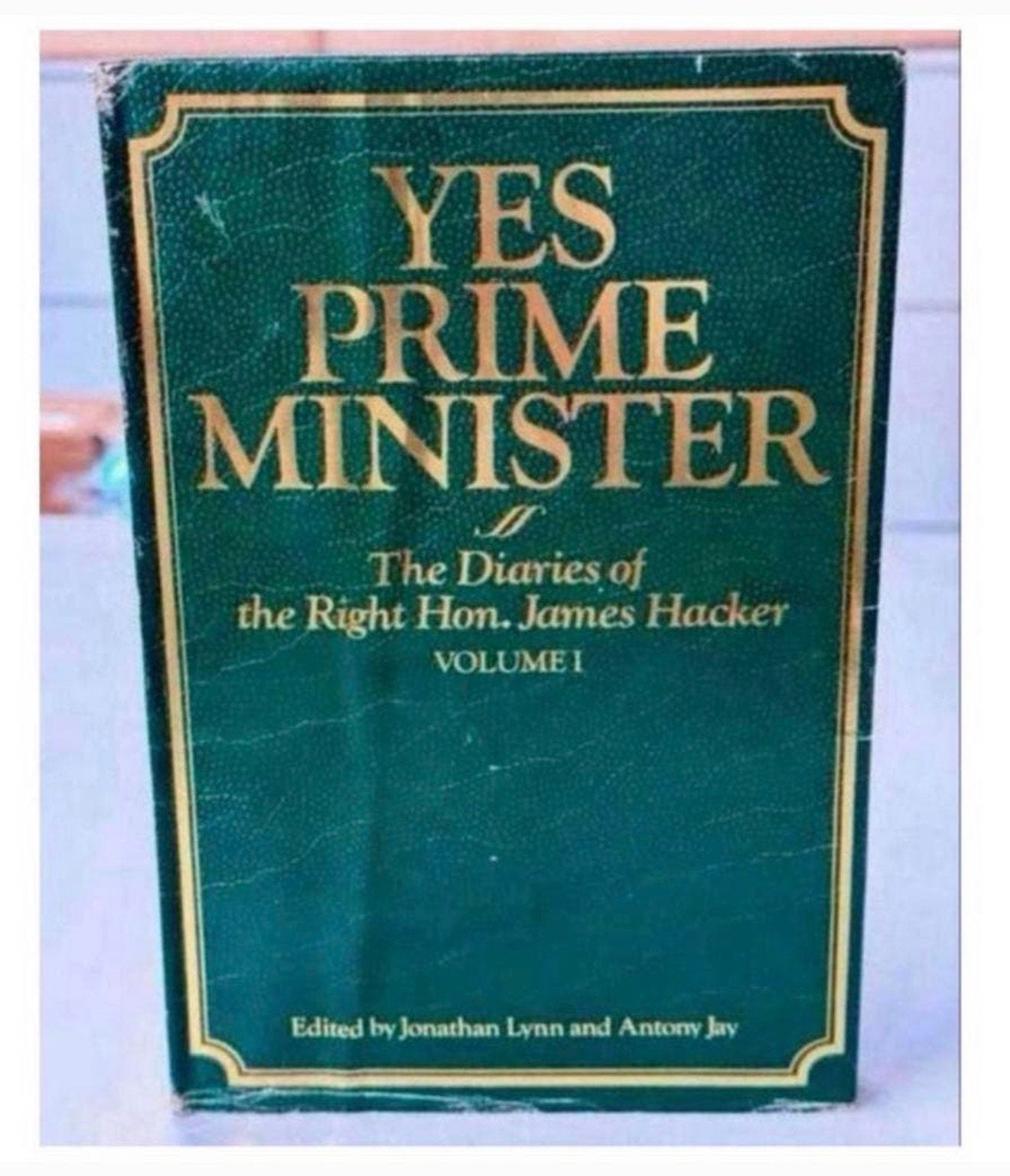 Yes Prime Minister Antony Jay Jonathan Lynn 1986 hardcover, Ophalen of Verzenden, Zo goed als nieuw