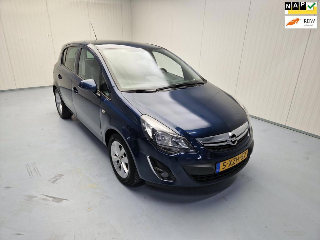 Opel Corsa 1.2-16V Design Edition 5 Deurs Airco Ecc Cruise C, Voorwielaandrijving, Euro 5, Gebruikt, 4 cilinders