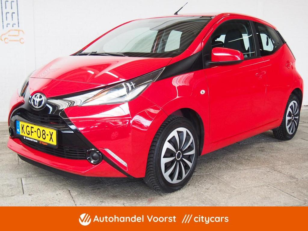 Toyota Aygo 1.0 VVT-i x-now (APK:Nieuw) Incl.Garantie, Voorwielaandrijving, Stof, Gebruikt, Met garantie (alle)