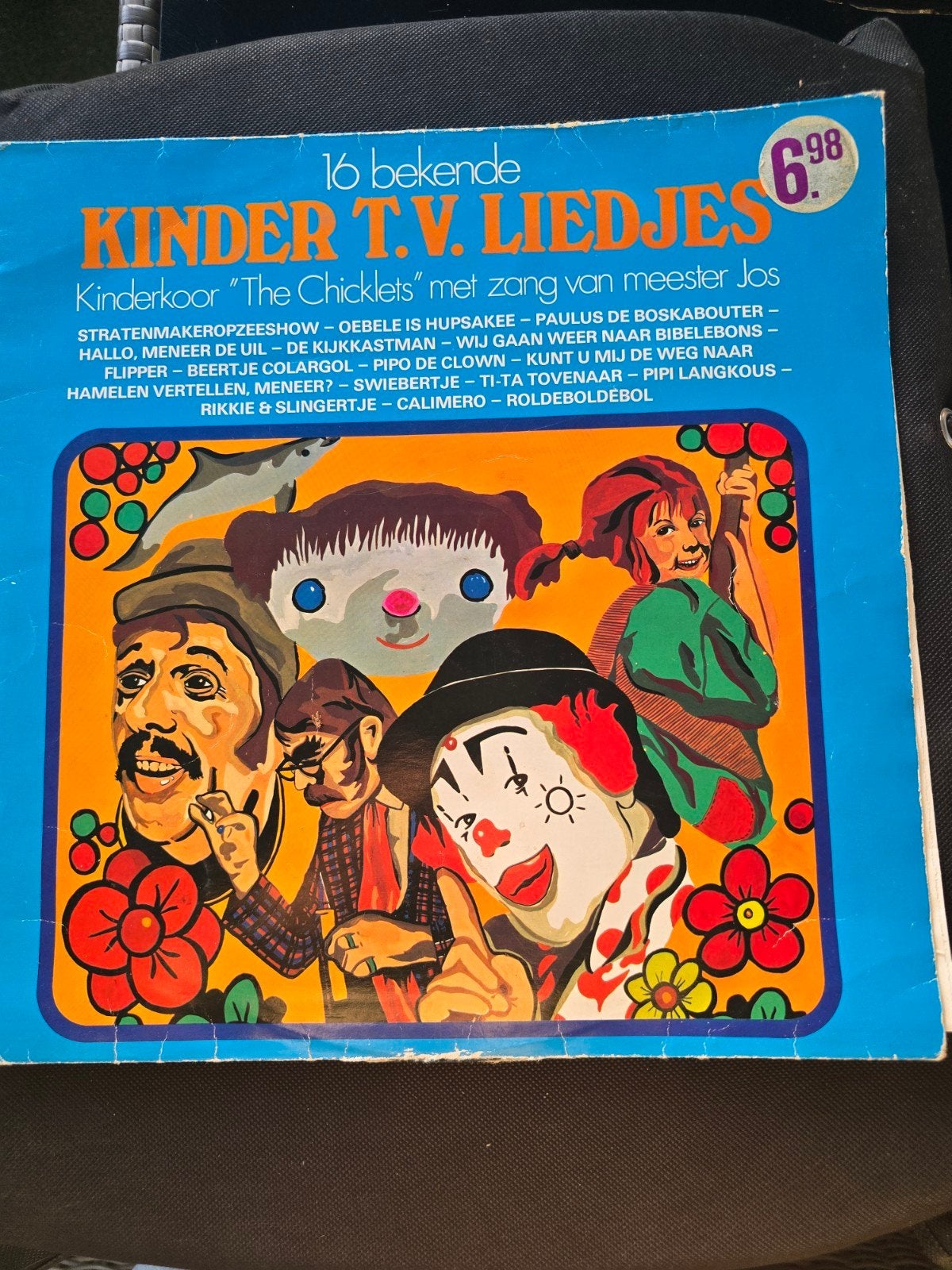 16 Bekende Kinder T.V. Liedjes - LP Vinyl, Ophalen of Verzenden