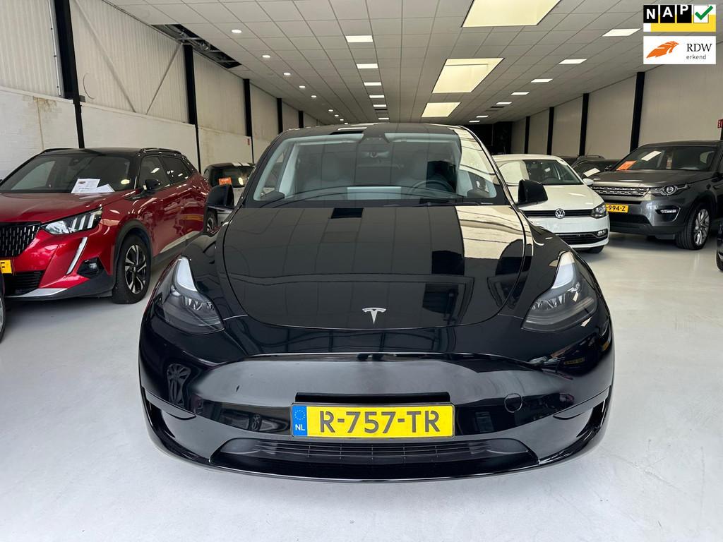 Tesla Model Y RWD 58 kWh NOG 5 JAAR GARANTIE VOOR ACCU, Auto's, Tesla, Automaat, 238 pk, Achterwielaandrijving, Gebruikt