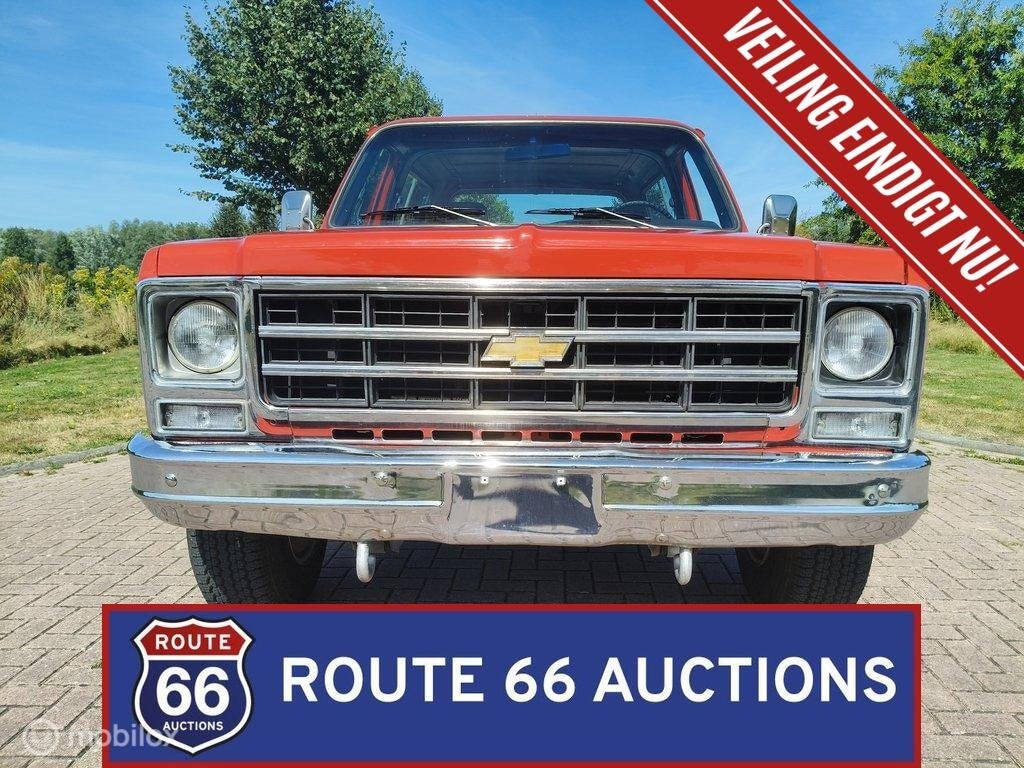 Chevrolet K5 Blazer | 1979 | Route 66 Auctions, Auto's, Overige carrosserieën, Chevrolet, Zwart, Bedrijf