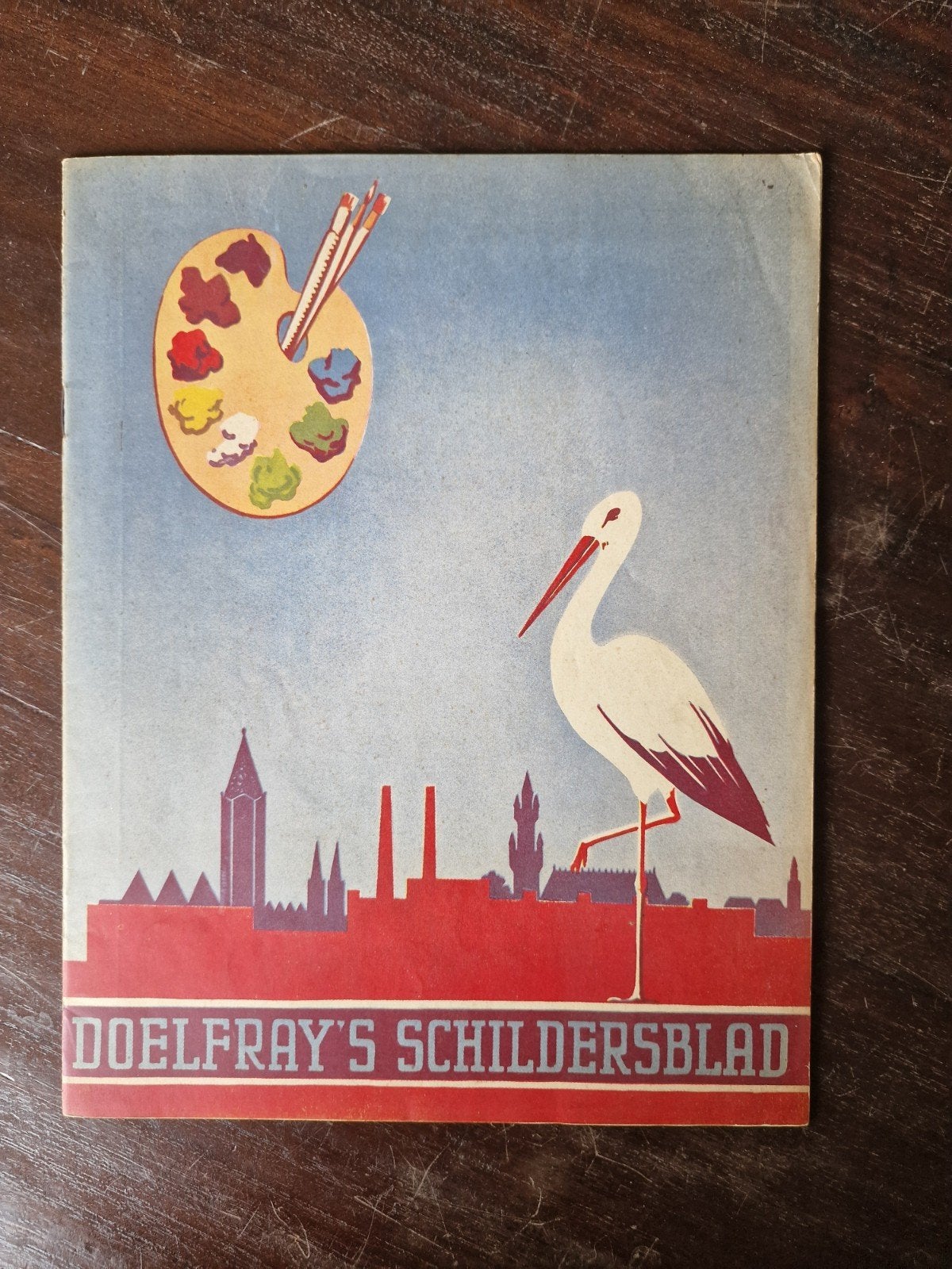Doelfray's Schildersblad - Jaargang 1939 (compleet), Ophalen of Verzenden, Gelezen, Overige typen