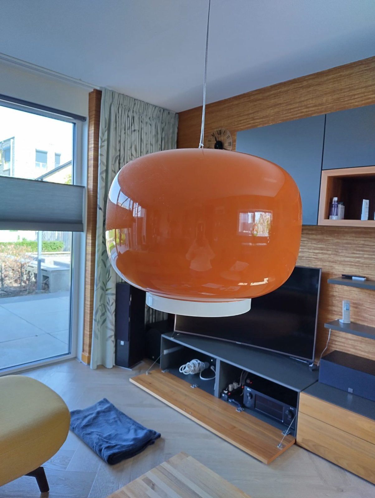 Foscarini Chouchin 1 hanglamp, Ophalen, Nieuw, Glas