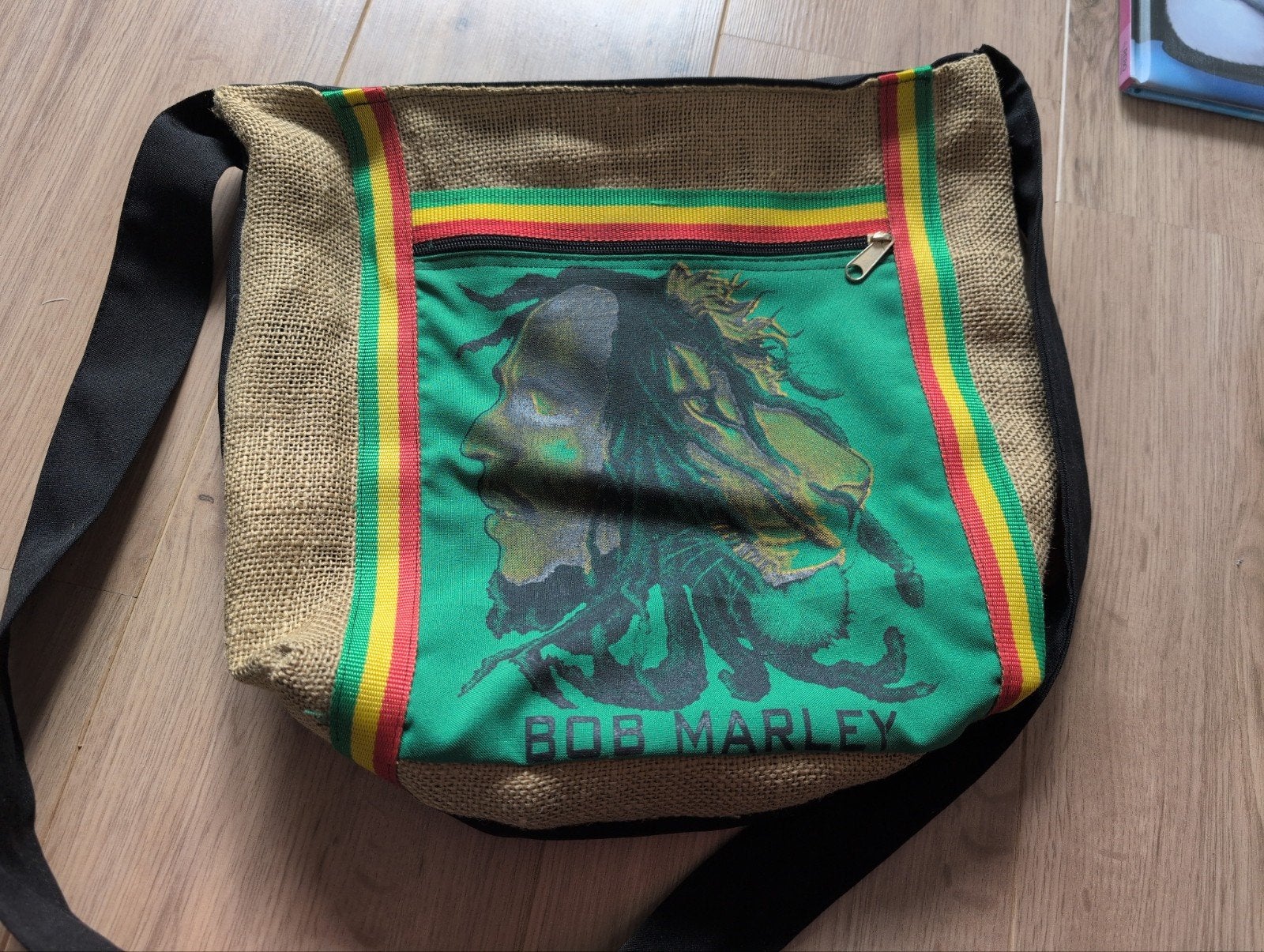 Bob Marley schoudertas - Reggae stijl, Ophalen of Verzenden, Gebruikt, Overige kleuren, Overige merken