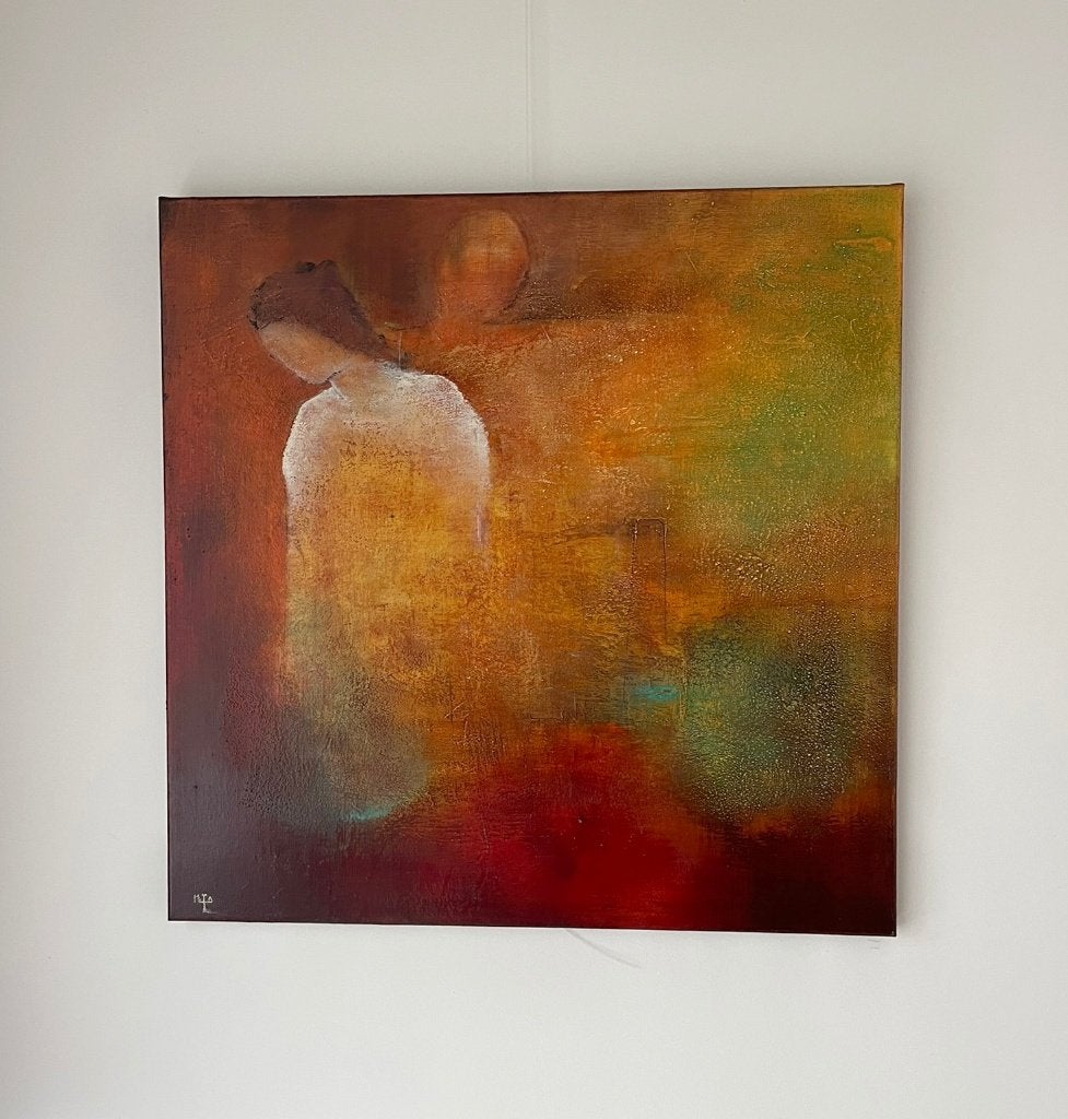 Schilderij 'Lona Misa' van Maya Zeeman, 180x80cm, Ophalen