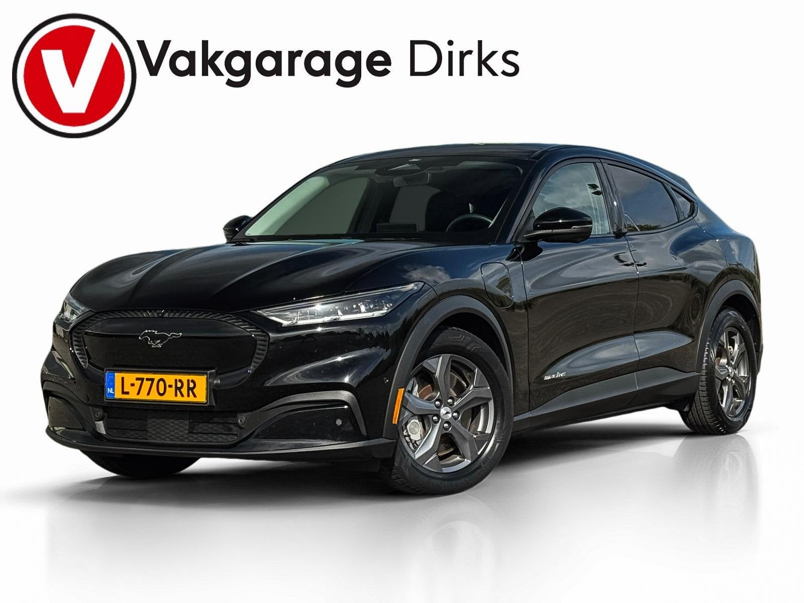 Ford Mustang Mach-E RWD 75 kWh ✅ SOH 96% ✅ B&O ✅ 360CA, Auto's, Automaat, Achterwielaandrijving, Gebruikt, Zwart