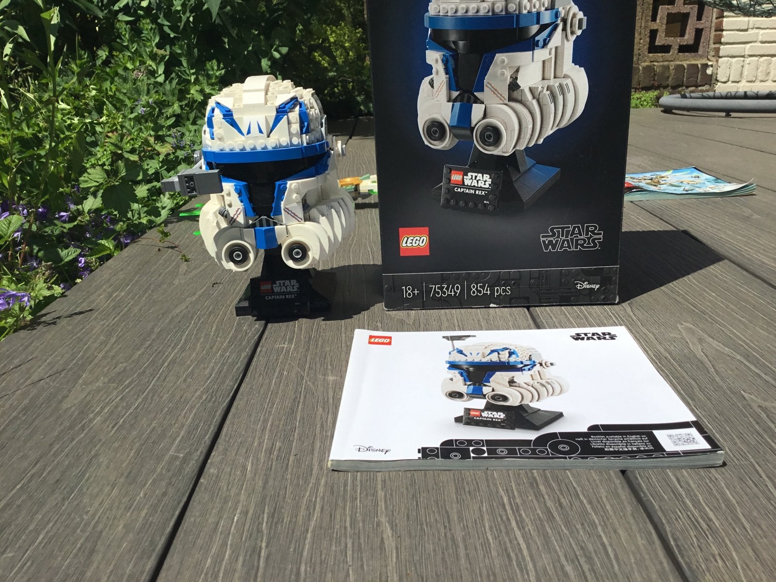 LEGO Star Wars Captain Rex Helm (75349), Ophalen, Zo goed als nieuw, Overige merken